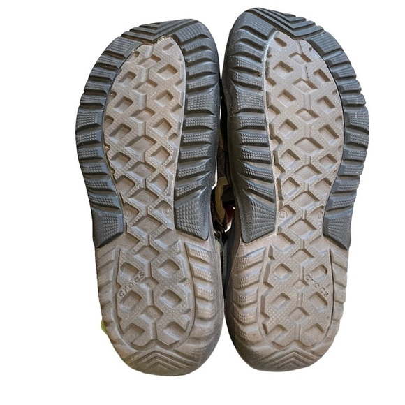 Crocs Swiftwater Mesh Wave Brown Sandals Slip On Shoes 205289 Men's Size 8 - Picture 7 of 7